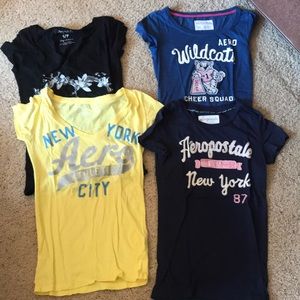 FOUR Aeropostale t shirts